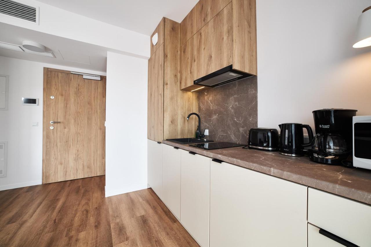 Jantaris Mielno Apartamenty Przy Plazy Экстерьер фото