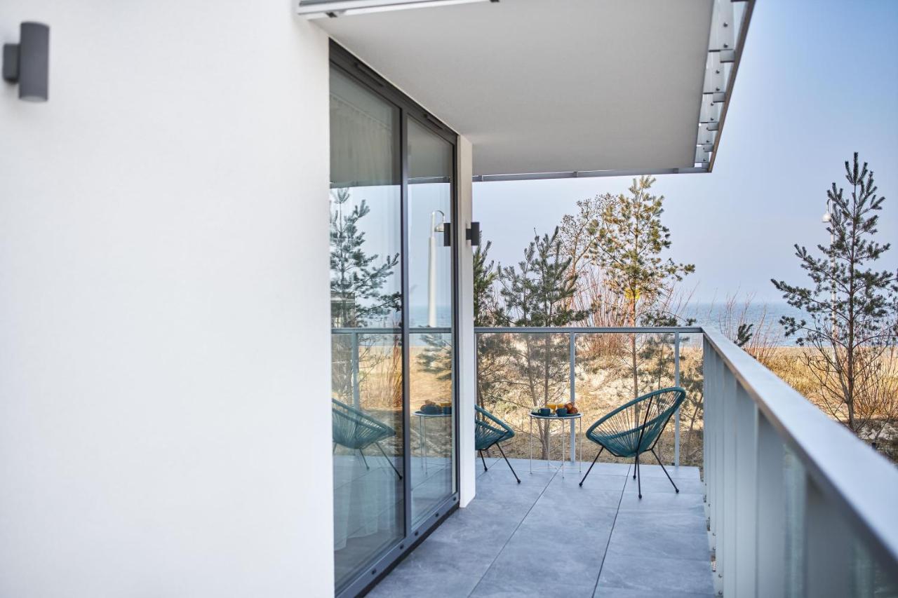 Jantaris Mielno Apartamenty Przy Plazy Экстерьер фото