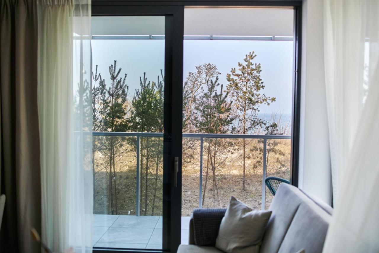 Jantaris Mielno Apartamenty Przy Plazy Экстерьер фото