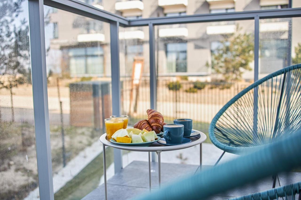 Jantaris Mielno Apartamenty Przy Plazy Экстерьер фото