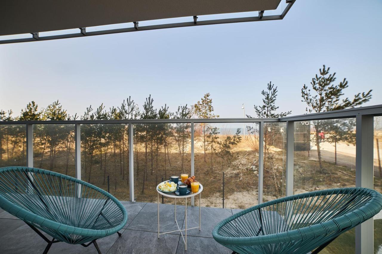 Jantaris Mielno Apartamenty Przy Plazy Экстерьер фото