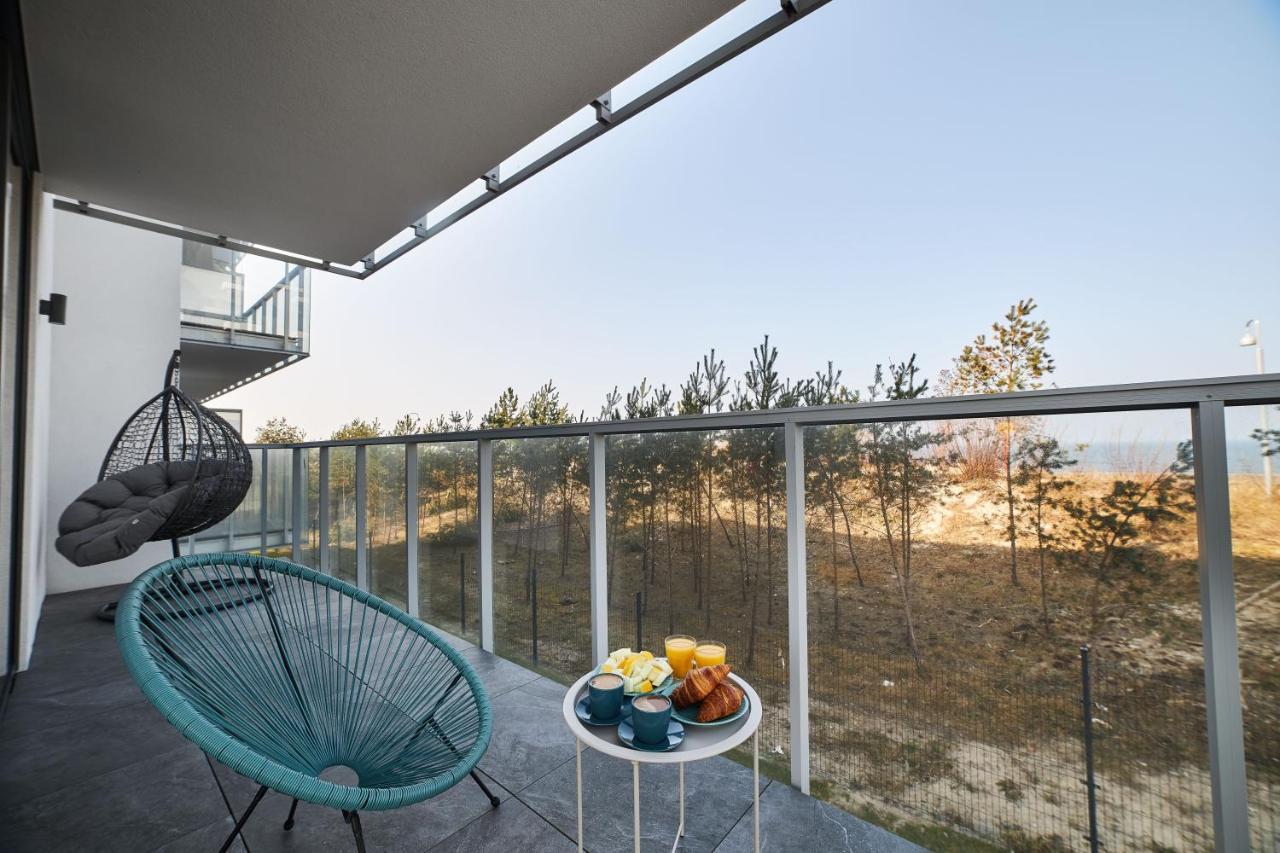 Jantaris Mielno Apartamenty Przy Plazy Экстерьер фото